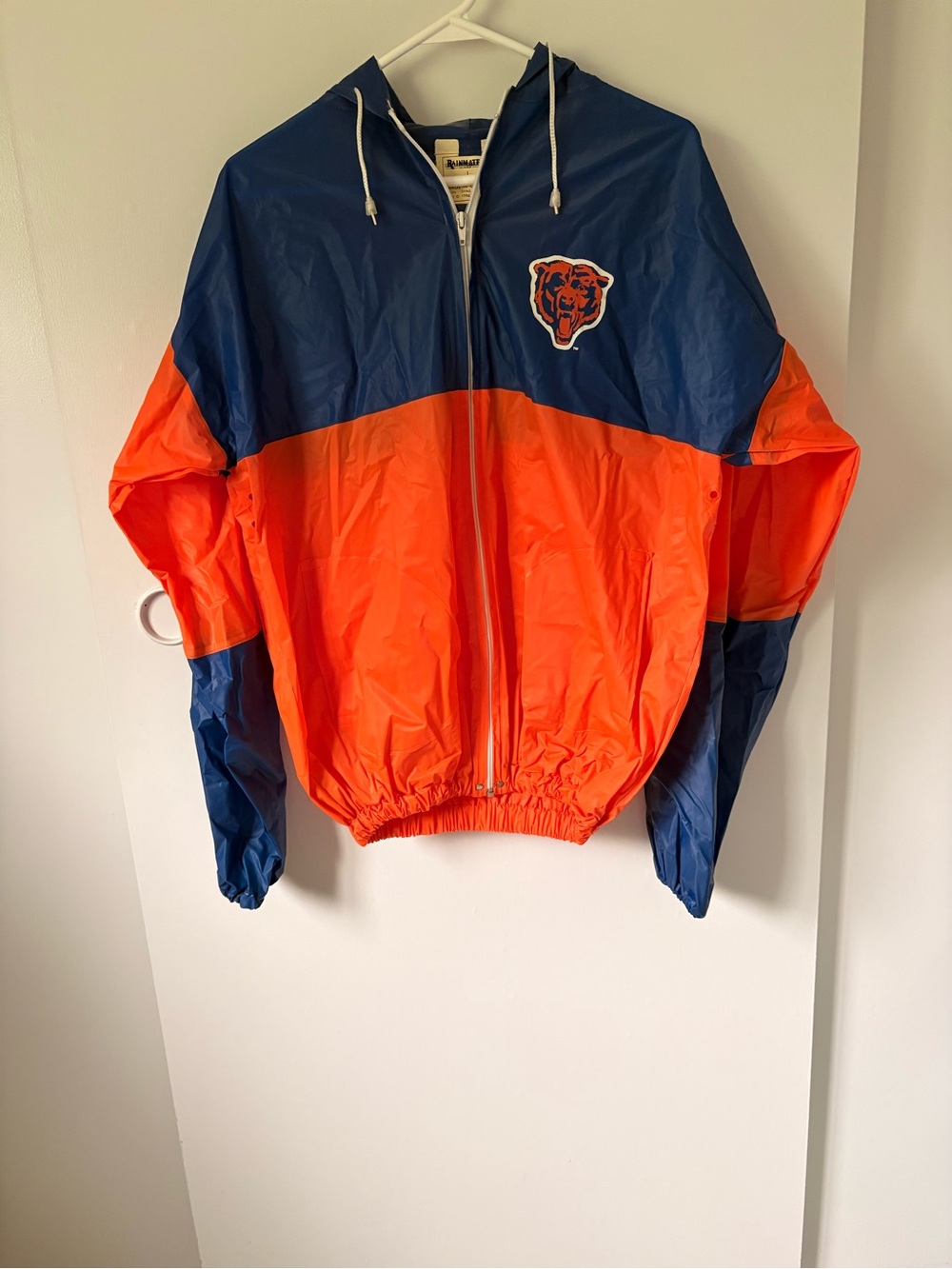 Vintage 1994 RainMate Chicago bears rain coat men’s size large